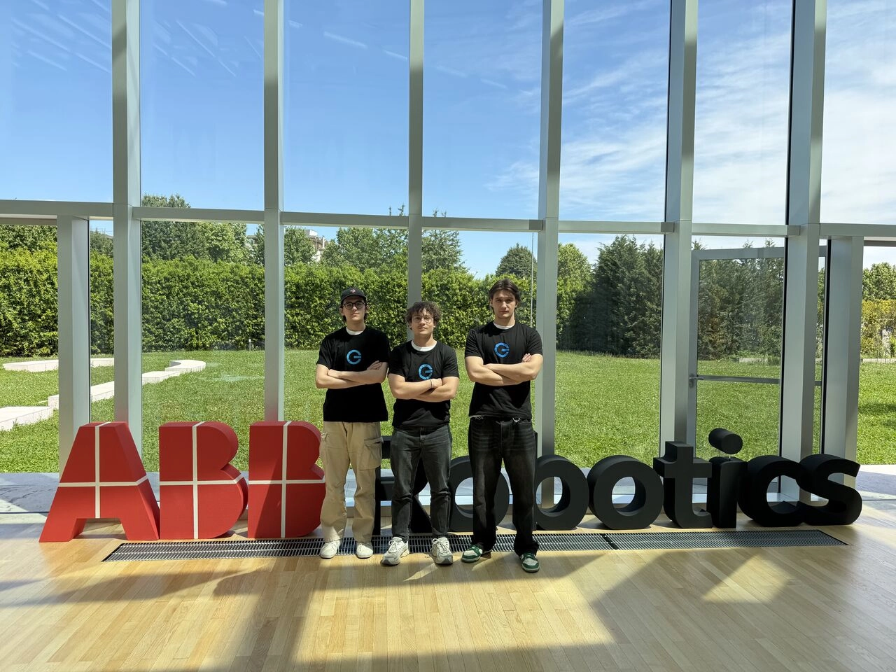 University Team from UTB Zlín Won 3rd Place at the ABB RobotStudio® World Cup Finals. Three of Four Members Are Simultaneously Building Humanoid George